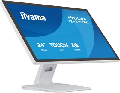 Obrázok produktu pre iiyama ProLite T2452MSC-W1AG, 61 cm (24"), 1920 x 1080 px, Full HD, LED, 5 ms, Biela