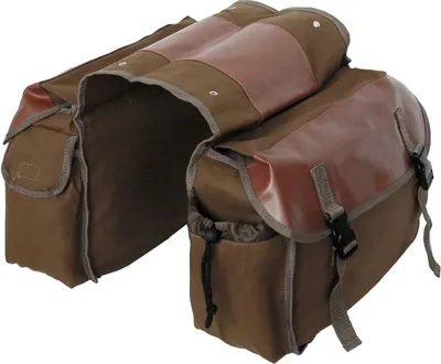 Produktbild von Verbesserte Canvas-Fahrradtaschen für Fahrradausrüstung, multifunktionale Aufbewahrungstasche für den Rücksitz, Fahrradgepäckträgertasche, Satteltasche zum Reiten und für Radtouren