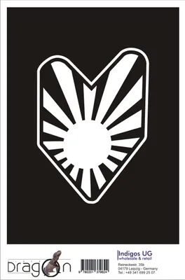 Produktbild von Aufkleber / Autoaufkleber - JDM / Die cut / Auto / OEM - JDM Japan Fahrer - 120x120 mm silber - Heckscheibe / Heckscheibenaufkleber