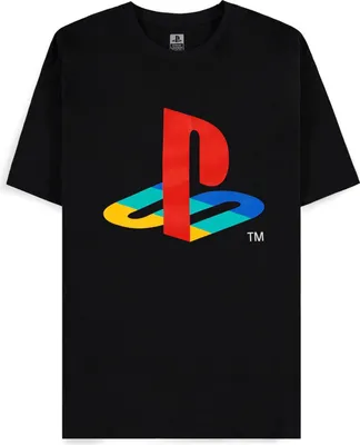 Produktbild von PlayStation T-Shirt Logo Black Größe S