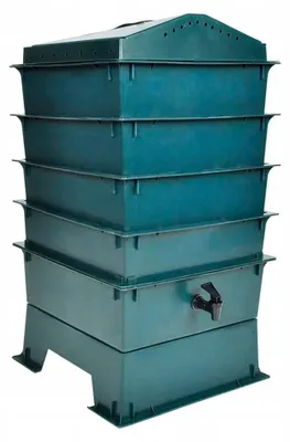 Zdjęcie produktu dla Kompostownik 4 Poziomowy 42X42X60 Cm