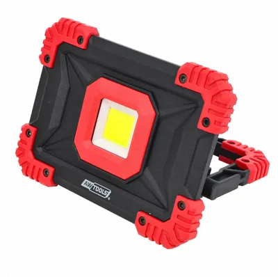 AWTOOLS Akku-LED-Strahler COB 20W mit Powerbank und USB-Ausgang