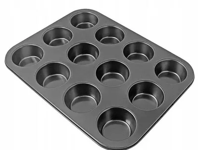 Produktbild von Ambition 12er Muffinform mit Deckel, antihaftbeschichtet