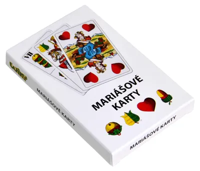 Produktbild von Mariáš-Karten in einer Papierbox