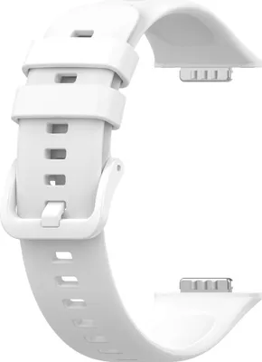 Produktbild von Bstrap Silicone Armband für Huawei Watch Fit 2, white