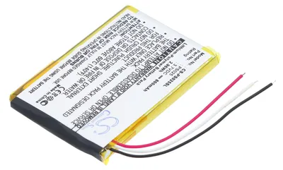 Produktbild von TECHTEK Akku Kompatibel mit [Philips] GoGear SA6015, GoGear SA6025, GoGear SA6025/37, GoGear SA6025/97 Ersetzt