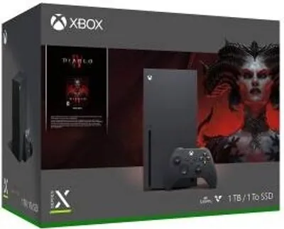 Produktbild von Microsoft Xbox Serie X - Diablo IV 1000 GB Wi-Fi Schwarz - -