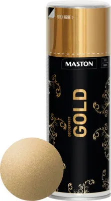 Produktbild von Sprühlack Maston Deko-Effekt gold 400 ml