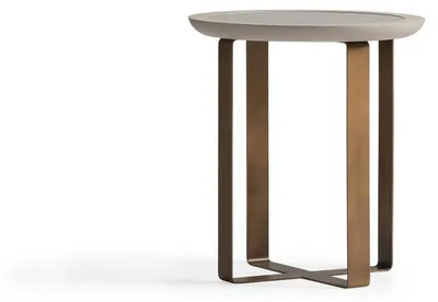Produktbild von Kaffeetisch Sofatisch Couchtisch Beistelltisch Gold Wohnzimmer Metall