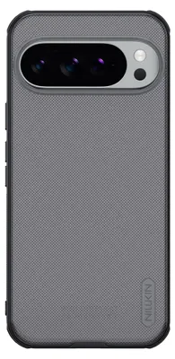 Produktbild von Nillkin, Hülle Super Frosted Pro für Pixel 10 Pro XL im Bi-Material-Design, Schwarz