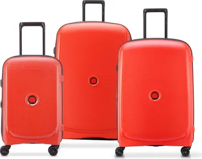 Image de DELSEY PARIS trolley Belmont Plus Expandable 4 Double Rolls Trolley XL / L / S XL Faded Red rouge 83cm
