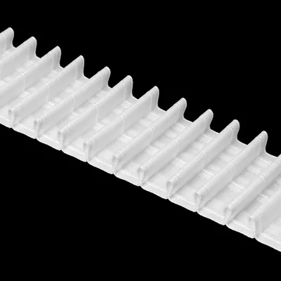 Produktbild von Gardinenband 10m Bleistiftfalte Weiß-80mm 1:2.5 Kräuselband Faltenband