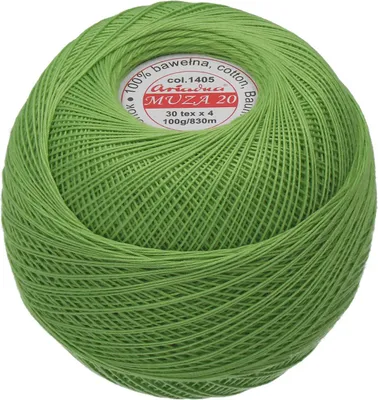 Obrázok produktu pre Pletacia priadza Muza 20 100 g - 1405