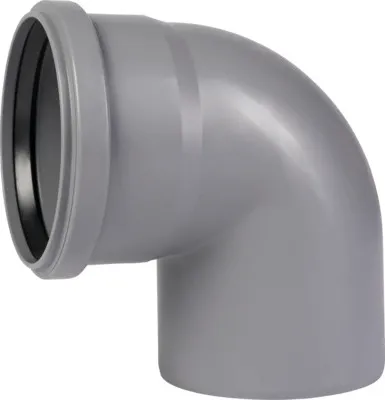 Produktbild von Bogen Osma HTB 87° DN 125 grau