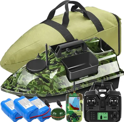 Produktbild von GPS Angelköderboot, 500 m Steuerreichweite, 4 kg Tragfähigkeit, GPS Boot Set 4