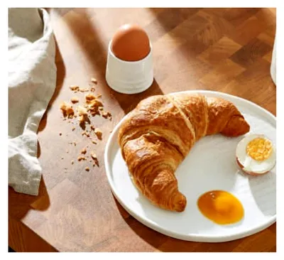 Produktbild von Frühstücksteller Raumpoesie aus Porzellan