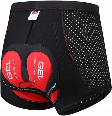 Produktbild von 3D-Radshorts, Herren-Boxershorts mit Gelpolster, Größe S