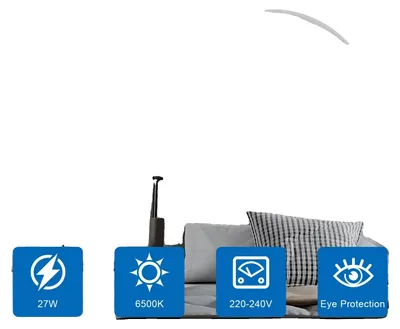 Immagine prodotto di Applique, design moderno, illuminazione a basso consumo energetico, BIANCO
