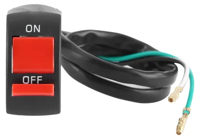 Obrázok produktu pre Univerzálny spínač LED svetla pre motocykel, ovládanie predného svetla na riadidlách, zapnutie/vypnutie, 22–25 mm