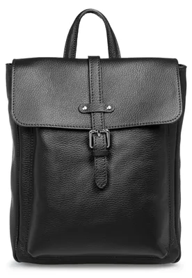 Produktbild von Caspar Damen Leder City Rucksack eleganter Business Echtleder Backpack - PREMIUM LINE - Modell No.854 -  Italy