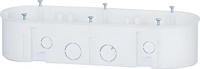 Obrázek produktu pro Trojitá skrytá instalační krabice se šrouby PK60 pro sádrokarton F-ELEKTRO