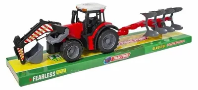 Zdjęcie produktu dla Traktor z pługiem - SWEDE