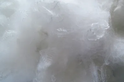 Produktbild von Superflausch Füllfasern aus Maisfaser, Bastelwatte aus 100 % PLA, weiss, 10 kg
