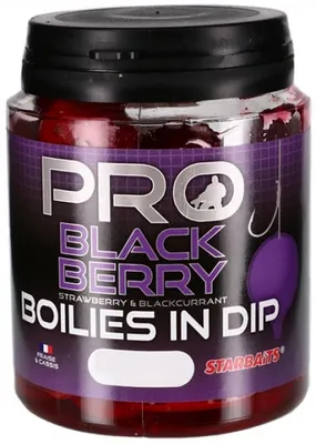 Obrázek produktu pro Starbaits Boilies V Dipu Pro Blackberry 150g 24mm