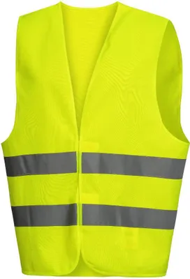 Immagine prodotto di NITRAS gilet alta visibilità giallo neon Gilet alta visibilità