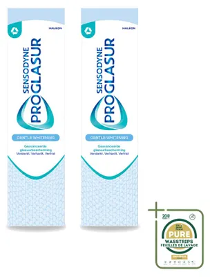 Produktbild von 2 x Sensodyne Proglasur Gentle Whitening Zahnpasta - 75 ml - Vorratspackung - 2 Stücke