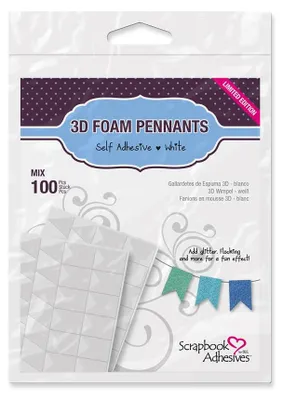 Productafbeelding van Scrapbook-lijm: 3D-foamvlaggetjes