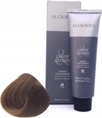 Produktbild von ALLWAVES Farbcreme 7.00 Mittelblond 100ml Profiprodukt