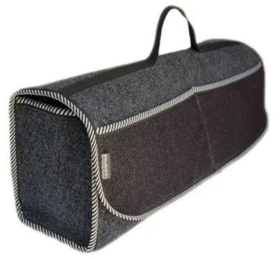 Produktbild von Kofferraum Klett-Tasche Organizer Autotasche Werkzeugtasche Kofferraumtasche Schwarz Grau 50 cm x 16 cm x 21 cm