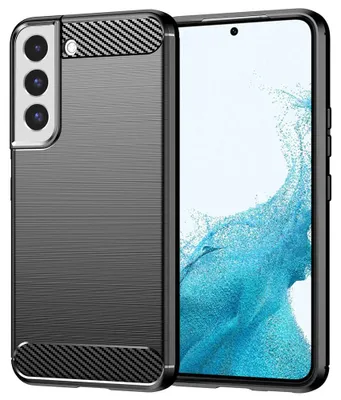 Obrázek produktu pro Techsuit Carbon Silicone Back Cover pouzdro pro Samsung Galaxy S22 - Black
