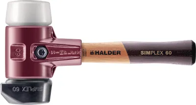 A studio shot of a Schonhammer SIMPLEX hammer.