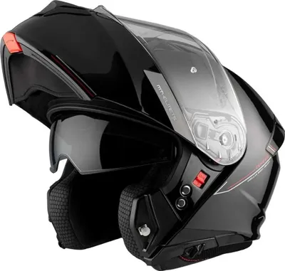 Produktbild von MT Helmets Flip-Up Helm Genesis SV System Größe: M, Schwarz ECE 22.06