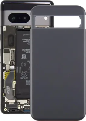 Produktbild von Für Google Pixel 8a Akkudeckel Backcover Battery Cover Ersatzteil Schwarz