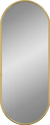 Obrázek produktu pro vidaXL Nástěnné zrcadlo Golden 60x25 cm Oval