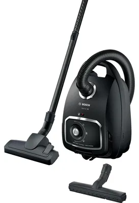 Image de Bosch Série 6 BGB6X320, 600 W, aspirateur à tambour, à sec, sac à poussière, filtre HEPA, filtre hygiénique, filtration