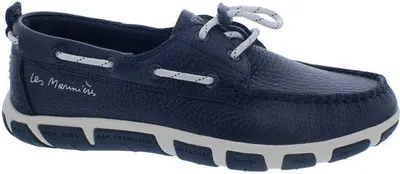 Produktbild von TBS Bootsschuh Janaele F7H92, Dream Cruiser Glattleder, Blau-Weiß, Wechselfußbett, Schnellverschluss 38