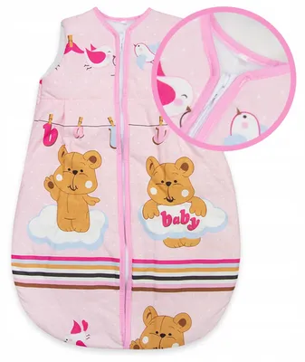 Produktbild von Ankras Babyschlafsack 68-74 cm Ganzjährig 100% Baumwolle