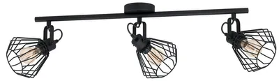 Produktbild von EGLO Tabillano, Strahler Oberflächenbeleuchtung, E27, 3 Glühbirne(n), 220-240 V, Schwarz