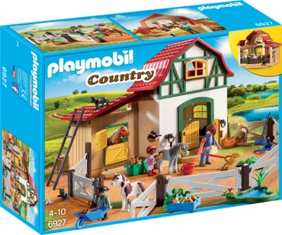 Produktbild von PLAYMOBIL Country 6927 - Ponyhof