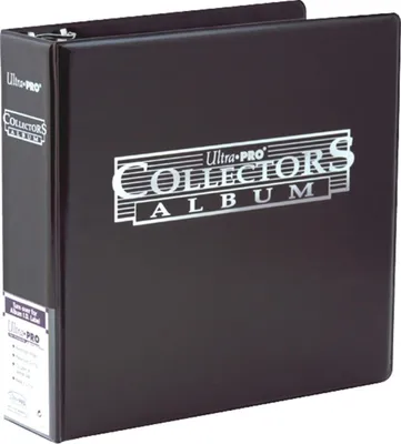 Image de Classeur à Anneaux Pour feuille de Cartes A4 Collector (Noir)
