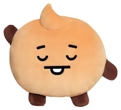 Produktbild von Aurora, 61446, BT21 Official Merchandise, SHOOKY Baby Mini Kissen, Plüsch, Braun