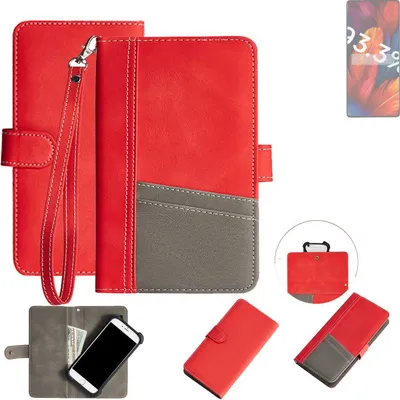 Produktbild von K-S-Trade Handy Schutzhülle für Xiaomi Redmi Note 13 LTE Hülle Portemonnee Brieftasche Klapphülle Kartenfächer Flip Wallet Case Etui