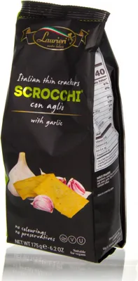 Image de Laurieri Scrocchi à l'ail - Crackers à l'ail