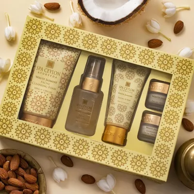 Zdjęcie produktu dla Zestaw kosmetyków do pielęgnacji skóry - Biały jaśmin - WHITE JASMINE