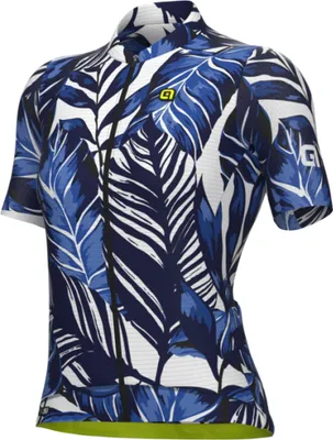Produktbild von ALÉ Kurzarm Fahrradtrikot - LEAF PR-S - Blau M