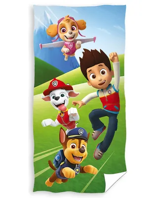 Produktbild von PAW PATROL Badetuch 70x140 Baumwolle
